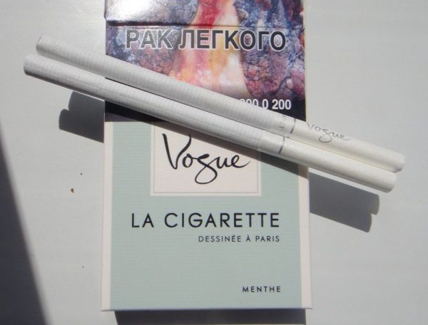 Vogue Menthe cigarettes