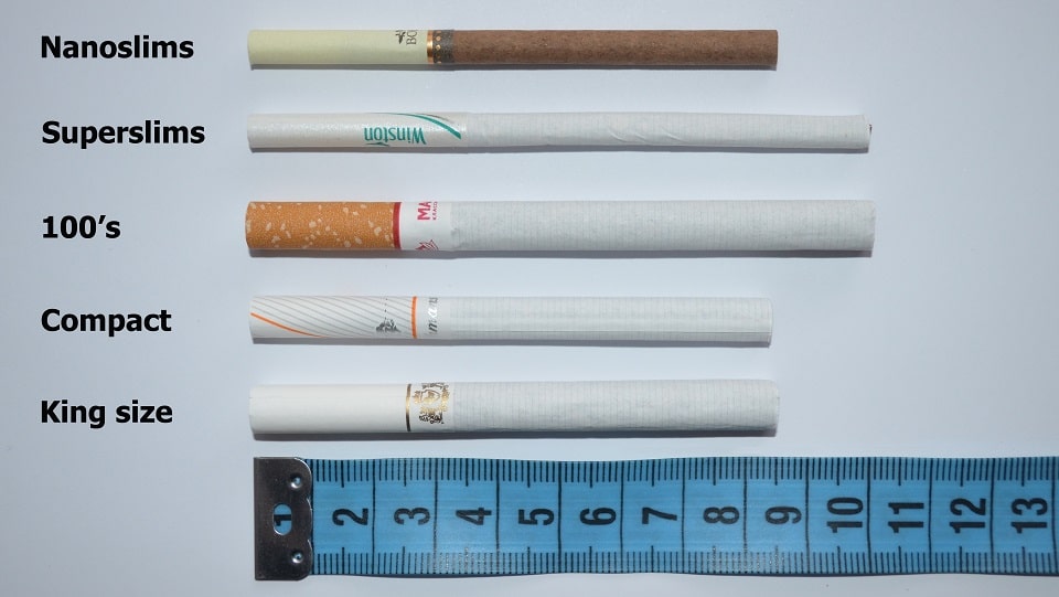 Cigarette formats