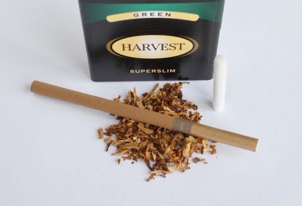 Harvest Superslim Green cigarettes