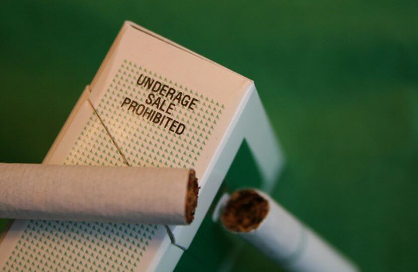 underage sales prohibited